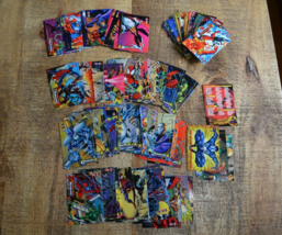 Marvel Trading Card Lot Fleer 1994 Amazing Spiderman 77 Cards + 32 Dupli... - $48.37