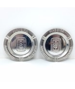 Vintage Madeira Aromatic Tobacco Mixture Advertising Metal Ashtrays - Se... - $7.95
