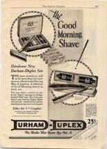 1920's Durham Duplex Shaver  Razor  Advertisement - $9.90