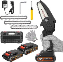 Oneleaf Portable Handheld Battery Chainsaw, Small One-Handed For Gardening - £112.64 GBP