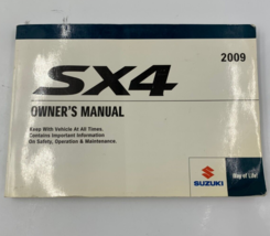2009 Suzuki SX4 Owners Manual Handbook OEM P03B03005 - £21.28 GBP