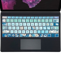 Silicon Keyboard Cover Skin For Microsoft Surface Pro 7 2019/Surface Pro 6 2018/ - £14.09 GBP