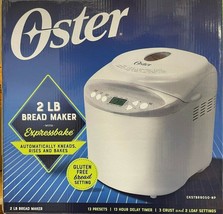 Oster - CKSTBR9050NP - Bread Maker with Gluten-Free Setting, 2 lb - White - £128.25 GBP