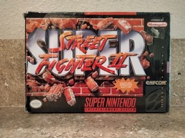 Super Nintendo Super Street Fighter II Video Game - A NEW Challenge Awaits! - £63.21 GBP