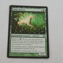 Noble Quarry MTG 2014 Green Enchantment Creature Unicorn Born of the Gods Rare - £1.20 GBP