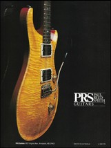 PRS 1990 Quilted Amber electric guitar advertisement 8 x 11 ad print - £3.38 GBP