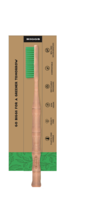 BIGGS Adult Natural Bamboo Toothbrush Adult Soft Extra Large Soft Bristle Area F - £5.64 GBP