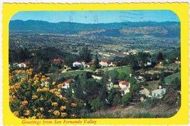 Postcard Greetings From San Fernando Valley California - £3.93 GBP