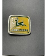 John Deere Leaping Deer Green/Yellow Belt Buckle Paul Frank made in USA - £12.60 GBP