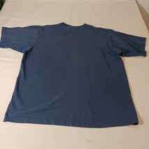 Carhartt K87 RYL Men's Cotton Blue Short Sleeve Pocket Crewneck T-Shirt Size M image 10