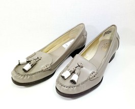 Chaps Womens Tassel Loafers Size 6B Sable Slip On Shoes &#39;Patsy&#39; Pumps - £12.78 GBP