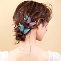 Fancy Embroidered Butterfly Hair Clip - £4.39 GBP