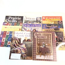 Lot of 8 Quilting Trade Paperbacks Rag Quilting, Folk Art Quilts, Prairi... - £23.60 GBP