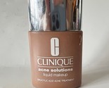Clinique Acne Solutions Liquid Makeup Shade &quot;18 Fresh Cream Caramel&quot; 1oz... - £14.95 GBP