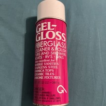Gel Gloss Cleaner 12 Oz Aerosol Safe for Acrylics Stainless Steel More 8... - $298.35 MXN