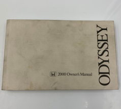 2000 Honda Odyssey Owners Manual Handbook OEM P03B01007 - $14.84