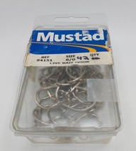 Mustad Live Bait Hook 94151 Size 8/0 Qty 31 - £4.43 GBP