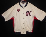 2XL Ninetysix North Baseball Track Warm Up Jacket White Men&#39;s Sz XXL - $39.55
