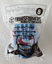 McDonalds 2016 Transformers Robots In Disguise No 8 SteelJaw Truck Hasbro Toy - $8.99