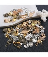 10 Wine Charms Themed Pendants Gold Silver Assorted Grape Country Findings - $8.42
