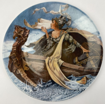 &quot; The Man of Laws Tale &quot; by G. A. Hoover Collector Plate LONGTON CROWN P... - $19.79