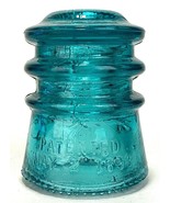 Blue Insulator-Hemigray Patented May 2 1893-Telegraph-Telephone-USA-Anti... - €16,23 EUR