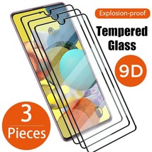 3Pcs Screen Protector On Galaxy A53 A13 A40 A30S A10 A02S A03 Tempered Glass On  - £8.17 GBP