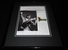 T Bone Walker Framed 11x14 Photo Display - $34.64