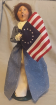 Byers Choice Carolers 2004  Betsy Ross American Flag Stars Stripes Old G... - £55.93 GBP