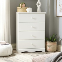Bedroom Dresser Chest 4 Drawer Lingerie Baby  Clothes Storage Dressers Furniture - £246.84 GBP