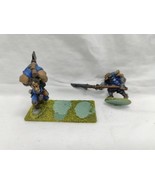 (2) Painted Orc Green Skin Monster RPG Metal Miniatures - $295.32 MXN