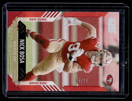 2021 Score Red Zone #263 Nick Bosa - £15.48 GBP