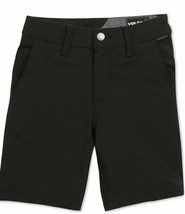 Volcom Big Boys Black Static Hybrid Shorts, 23 (10 Slim) - $32.66