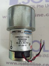 Ametek GM9232C113-R3 Motor 65.5:1 Ratio 3000008A  Ametek Pittman - $317.55