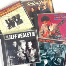 Chris Cain Larry McCray Gary Moore Robben Ford Jeff Healey 5 Blues Rock CD Lot - £37.53 GBP