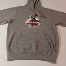 Augusta Sportswear CRUSADERS Men’s Gray Cotton Blend Hoodie Sweatshirt Sz Medium image 9