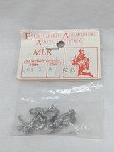 Figures Armour Artillery MLR USI 3 WWII Metal Soldier Infantry Miniatures - £24.90 GBP