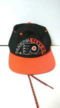 Vintage Philadelphia Flyers Drawstring Hat 1990&#39;s Hockey - £37.79 GBP