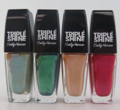 Sally Hansen Triple Shine Nail Color 0.33 Oz *Four Pack* - £23.46 GBP