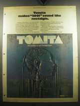 1975 Tomita Pictures at an Exhibition Album Advertisement - £14.50 GBP