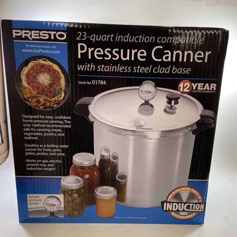 Primary image for Presto 01784 Stovetop Pressure Cooker Canner Induction Compatible