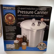 Presto 01784 Stovetop Pressure Cooker Canner Induction Compatible - £154.04 GBP