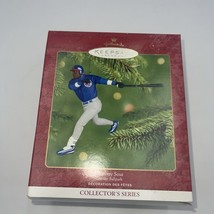 Sammy Sosa Hallmark Keepsake Ornament Cubs 2001 Ballpark Collector Series NIB - £19.31 GBP