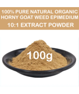 100% PURE NATURAL ORGANIC HORNY GOAT WEED EPIMEDIUM - 10:1 EXTRACT POWDE... - $28.37 CAD