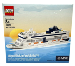 LEGO 40318 MSC Cruise Ship Exclusive Set NEW sealed Box - £57.79 GBP