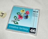 Pfaff #46 PLANTS-FLORAL Emb Card Creative Fantasy 7570 7560 2140 2170 RA... - $24.30