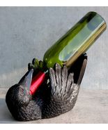 Ebros Macabre Potion Raven Crow Mystical Wine Bottle Holder Figurine - €28,12 EUR