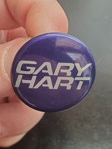 Gary Hart campaign pin - name only - $8.38