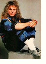 David Lee Roth Chad Lowe teen magazine pinup clipping Van Halen Bop - $3.50