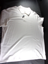 Nwot George RN52469 XX-LARGE (50-52) Arc White Polo Short Sleeve Shirt - £12.75 GBP